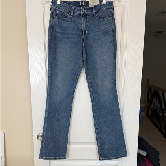 NYDJ Barbara Bootcut Lift Tuck Technology Jeans Size 12 / 31 - Picture 1 of 13